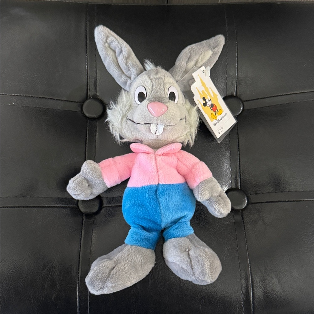 Disney's Retired Brer Rabbit Song Of The South Beanie Plush Toy With Tag - Picture 1 of 6
